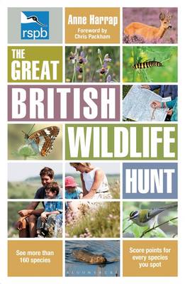 Book cover for RSPB The Great British Wildlife Hunt