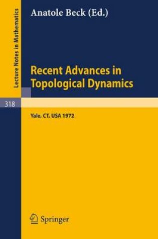 Cover of Recent Advances in Topological Dynamics