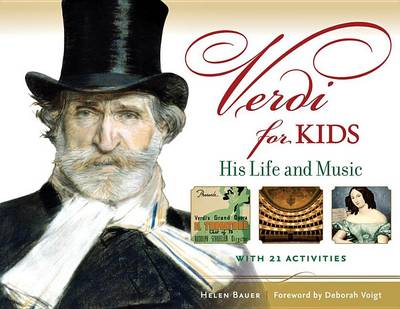 Book cover for Verdi for Kids: His Life and Music with 21 Activities