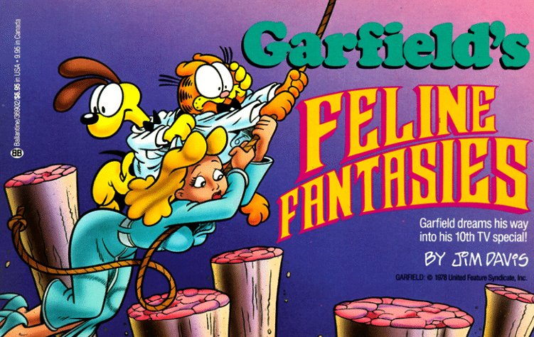 Book cover for Garfields Feline Fantasies