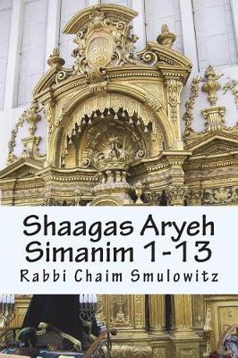 Book cover for Shaagas Aryeh