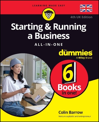 Book cover for Starting & Running a Business All-in-One For Dummies, 4th UK Edition