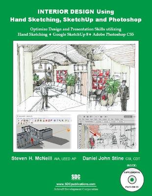 Book cover for Interior Design Using Hand Sketching, SketchUp and Photoshop