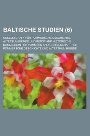 Cover of Baltische Studien (6)