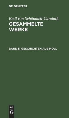 Book cover for Geschichten Aus Moll