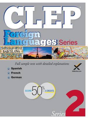 Book cover for CLEP Foreign Language Series 2017