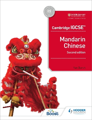 Book cover for Cambridge IGCSE Mandarin Chinese Student's Book 2nd edition