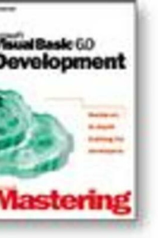 Cover of Mastering Visual Basic 6 Development