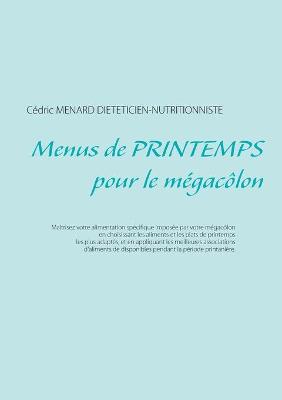 Book cover for Menus de printemps pour le mégacôlon