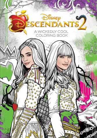 Book cover for Descendants 2: A Wickedly Cool Coloring Book