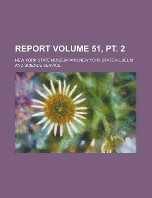 Book cover for Report Volume 51, PT. 2