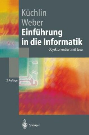 Cover of Einfa1/4hrung in Die Informatik