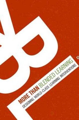 Cover of More Than Blended Learning