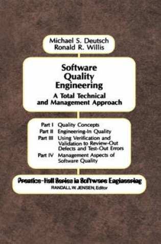 Cover of Software Quality Engineering