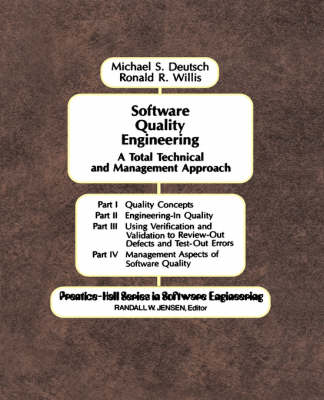 Book cover for Software Quality Engineering