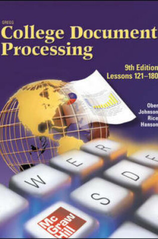 Cover of Gregg College Keyboarding and Document Processing (GDP), Lessons 121-180, Student Text