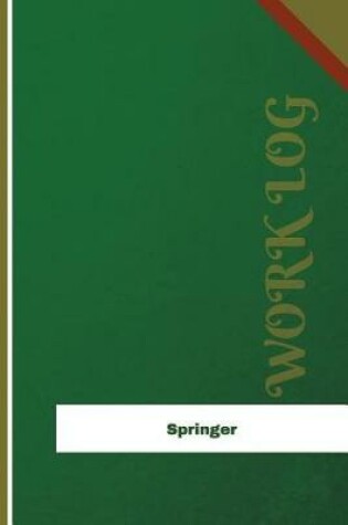 Cover of Springer Work Log