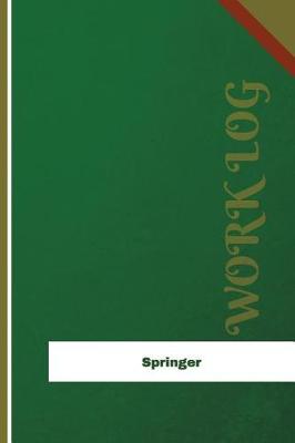 Book cover for Springer Work Log