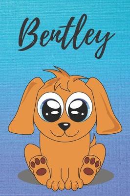 Book cover for Bentley dog coloring book / notebook / journal / diary