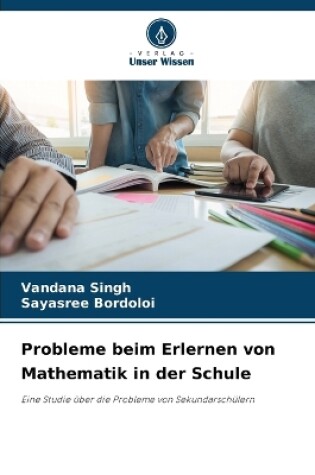 Cover of Probleme beim Erlernen von Mathematik in der Schule