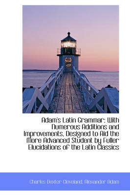 Book cover for Adam's Latin Grammar