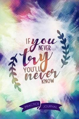 Book cover for If You Never Try You'll Never Know