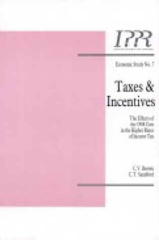 Cover of Taxes and Incentives