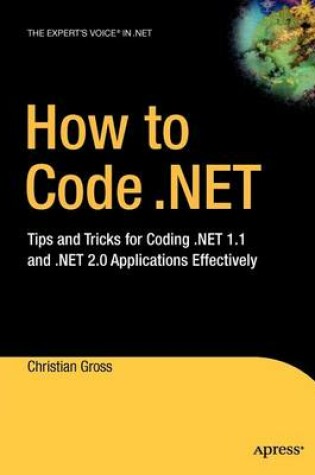 Cover of How to Code .Net