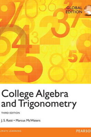 Cover of College Algebra and Trigonometry with MyMathLab, Global Edition