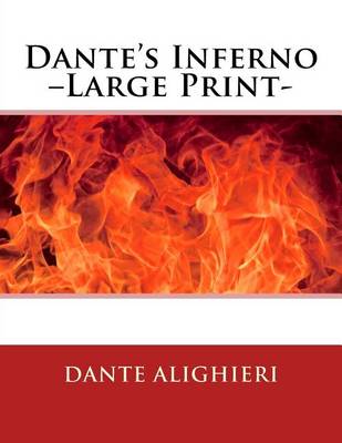 Book cover for Dante's Inferno -Large Print-