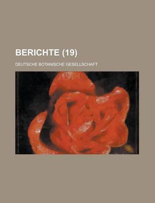 Book cover for Berichte (19 )