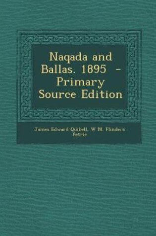 Cover of Naqada and Ballas. 1895 - Primary Source Edition