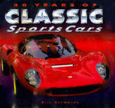 Book cover for 50 Years of Sports Cars