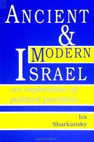 Cover of Ancient and Modern Israel