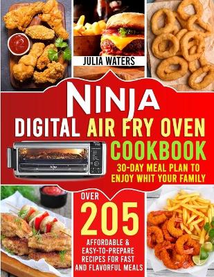 Book cover for Ninja Digital Air Fry Oven Cookbook