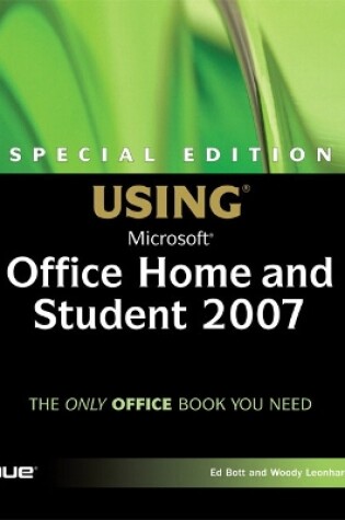 Cover of Special Edition Using Microsoft Office Home and Student 2007