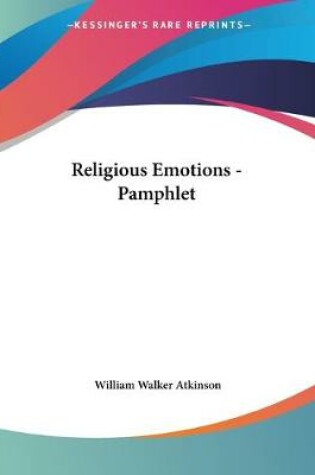 Cover of Religious Emotions - Pamphlet