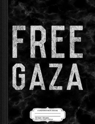 Book cover for Vintage Free Gaza Palestine Composition Notebook