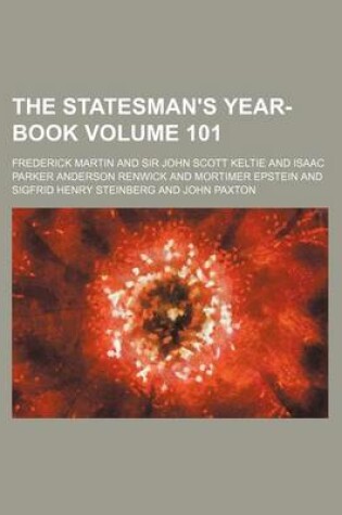 Cover of The Statesman's Year-Book Volume 101