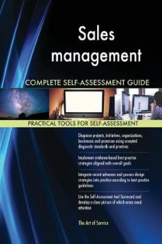 Cover of Sales management Complete Self-Assessment Guide