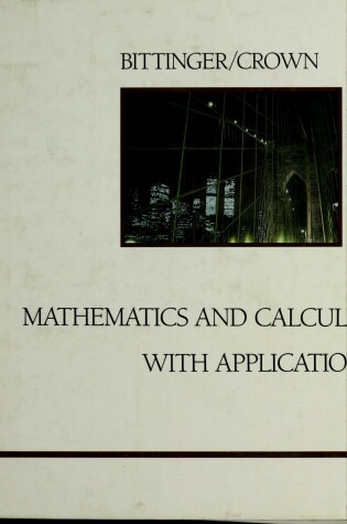 Cover of Mathematics and Calculus with Applications