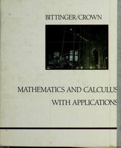 Book cover for Mathematics and Calculus with Applications