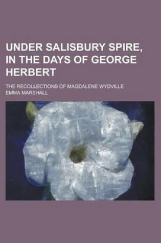 Cover of Under Salisbury Spire, in the Days of George Herbert; The Recollections of Magdalene Wydville