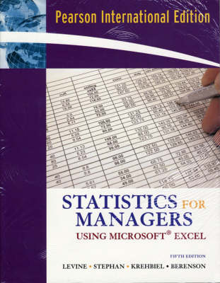 Book cover for Statistics for Managers Using Excel and Student CD Package