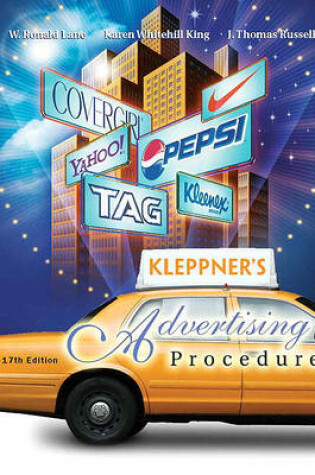 Cover of Kleppner's Advertising Procedure Value Pack (Includes IMC Planpro Handbook Featuring IMC Planpro Software & Vangonotes Access)