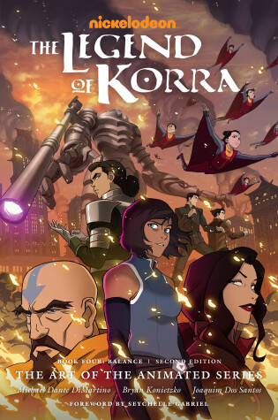 Cover of The Legend of Korra: The Art of the Animated Series - Book 4