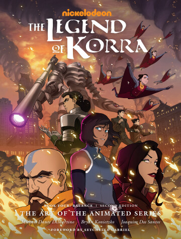 Book cover for The Legend Of Korra: The Art Of The Animated Series - Book 4