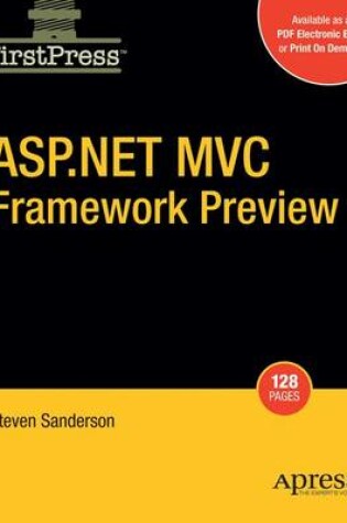Cover of ASP.Net Mvc Framework Preview