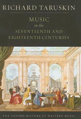 Book cover for Music in the Seventeenth and Eighteenth Centuries
