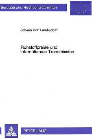 Cover of Rohstoffpreise Und Internationale Transmission